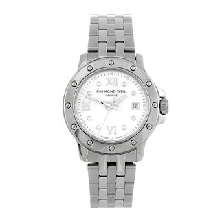 RAYMOND WEIL - a lady's Tango bracelet watch. Stainless steel case. Reference 5399, serial V086100.