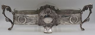 SILVERPLATE. Signed Neoclassical Centerpiece