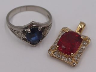JEWELRY. Colored Gem, Gold, and Platinum Jewelry.