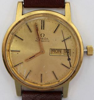 JEWELRY. Omega Day-Date Ref. 166.0117 Wristwatch.