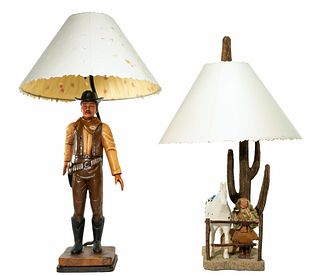 Western Themed Lamp Assortment