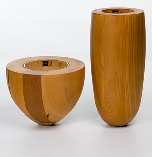 DMK Milano Design Wood Vessels