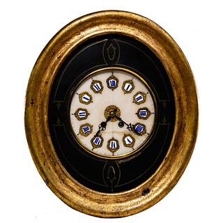 French Style Oval Wall Clock