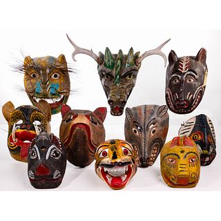 Animal Dance Mask Assortment