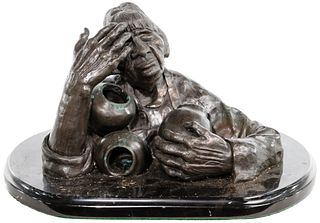 Ray Kobalt (Mexican / American, b. 1931) Bronze Sculpture