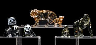 Swarovski Crystal 'Endangered Wildlife' Figurine Assortment
