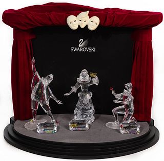 Swarovski Crystal 'Masquerade' Figurine Set