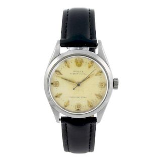ROLEX - a gentleman's Oyster Royal wrist watch. Circa 1942. Stainless steel case. Reference 6246, se