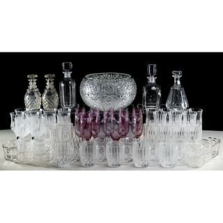 Crystal and Glassware Assortment