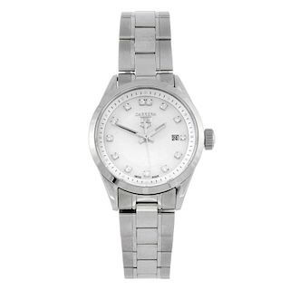TAG HEUER - a lady's Carrera bracelet watch. Stainless steel case. Reference WV1411, serial EWA6759.