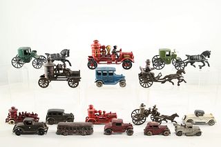 Cast Iron Toy Vehicle Assortment