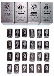 Federated Mint Fine Silver (999) Vault Brick Assortment