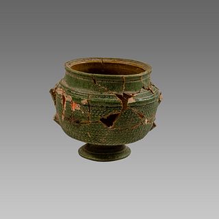 Ancient Roman Glazed Pottery Vessel c.1st cent AD.
