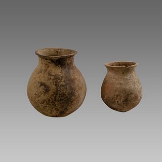 Lot of 2 Holy land Roman Terracotta Vessels c.1st cent AD. 