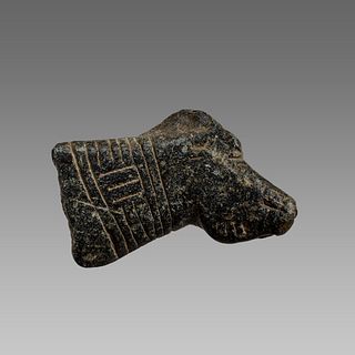 Near Eastern Style Stone Dog Fragment.