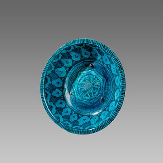 Islamic Persian Ceramic Bowl. Size 10 inches diameter. 