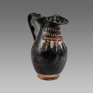 Ancient Greek South Italian Gnathian ware Jug c.4th century BC.