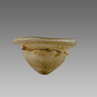 Ancient Roman Glass Miniature Bowl c.2nd century AD.