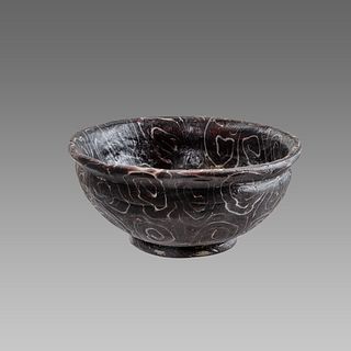 Roman Style Mosaic millefiori glass bowl. 