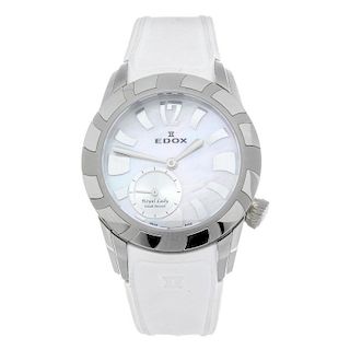 EDOX - a lady's Royal Lady Small Seconds wrist watch. Stainless steel case. Reference 23087, serial