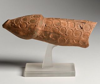 Ancient Etruscan Terracotta Large Phallus c.7th-5th Century BC. 