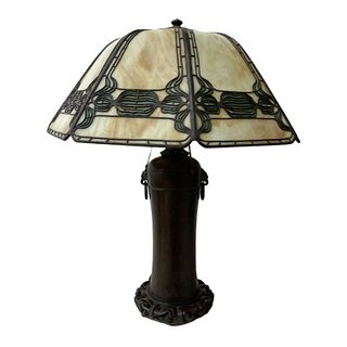 Signed Handel Table Lamp