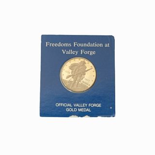 1975 Freedoms Foundation at Valley Forge Gold