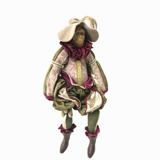 Court Jester Monkey Doll