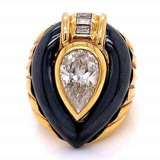 2.50 Ct Diamond Acciaio Hermetite Ring
