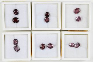 Twelve Loose Spinel Gemstones