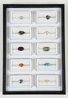Ten Assorted Loose Gemstones