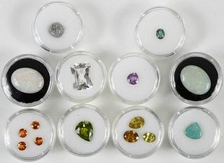 Fifteen Assorted Loose Gemstones