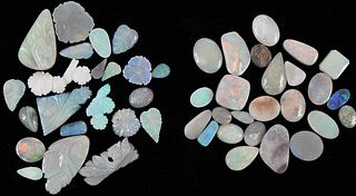 Large Group Loose Opal Gemstones 