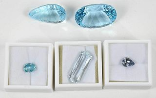 Five Assorted Loose Gemstones