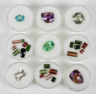 24 Assorted Loose Gemstones
