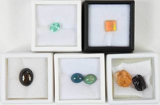 Seven Assorted Loose Gemstones