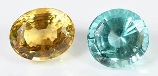 Two Loose Beryl Gemstones