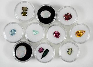 12 Assorted Loose Gemstones