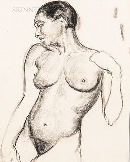 In the Manner of Tamara de Lempicka (Polish, 1898-1980) Figure of a Woman