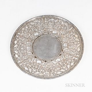 Gorham Reticulated Footed Dish