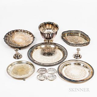 Group of Silver-plated Tableware