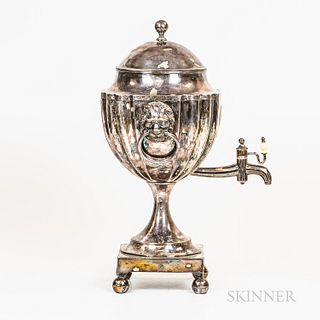 Georgian Silver-plated Tea Urn