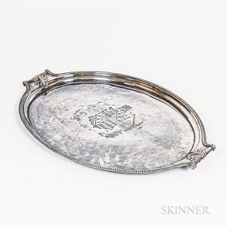 George III Sheffield Silver-plated Serving Tray