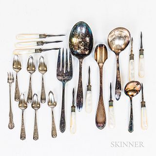 Group of Silver-plated Flatware
