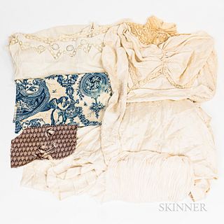 Group of Victorian and Vintage Textiles