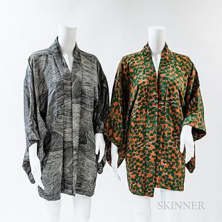 Two Vintage Kimonos
