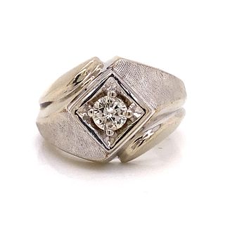Art Deco 14k Diamond Ring