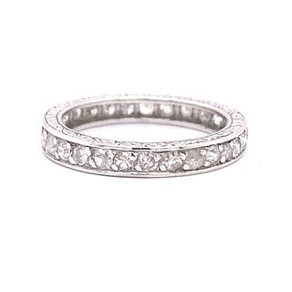 1920’ Platinum Diamond Eternity Ring