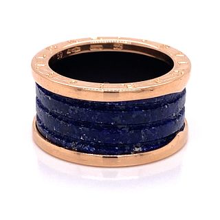 18k BVLGURI Lapis Lazuli B.zero1 Ring