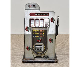 Vintage Mills Ten Cent Slot Machine